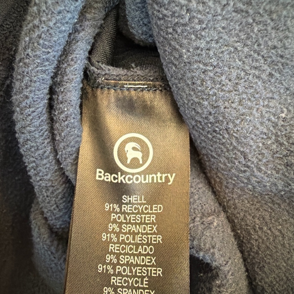 Backcountry Softshell Fleece Lined On The Go Pants | Black & Olive | Jogger M - Picture 11 of 11